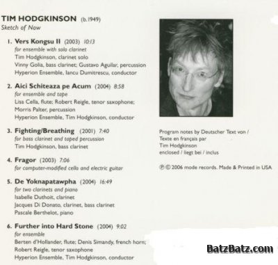 Tim Hodgkinson with Hyperion Ensemble - Sketch of Now 2006