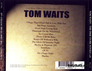 Tom Waits - The Dime-Store Novels Vol. 1 (2001) (Lossless )