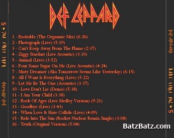 Def Leppard - Rare Gems vol.5 (2004) (bootleg)