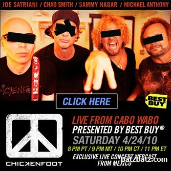 Chickenfoot - Cabo Wabo 2010 (bootleg)