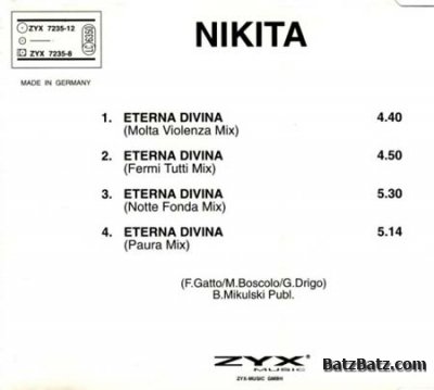 Nikita - Eterna Divina (Maxi-Single) (1994)