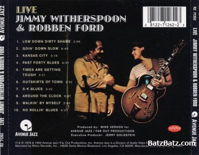 Jimmy Witherspoon & Robben Ford - Live 1976