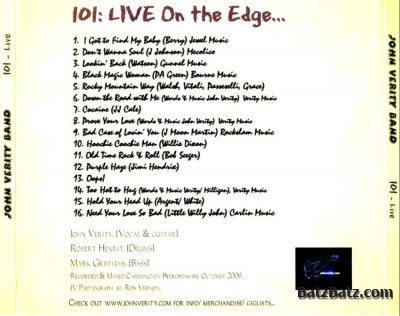 John Verity Band - 101 Live! On The Edge 2006