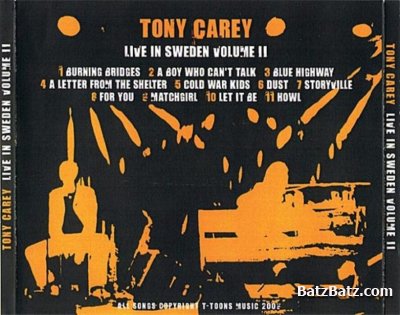 Tony Carey - Live in Sweden 2006 Vol. II (Live) 2009