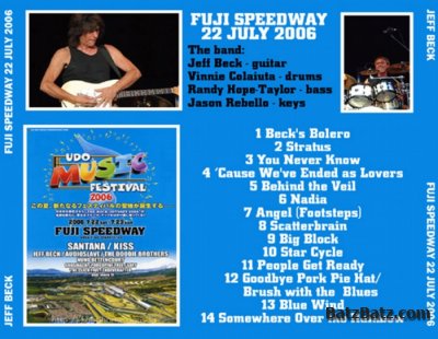 Jeff Beck - Fuji Speedway Japan 2006 (Bootleg)