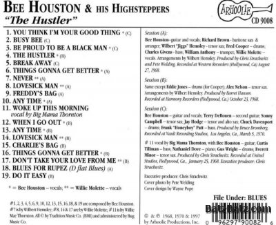 Bee Houston - The Hustler (1997)