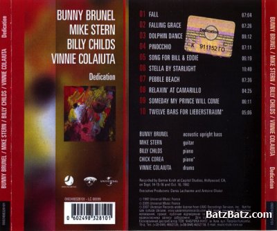 Bunny Brunel, Mike Stern, Billy Childs & Vinnie Colaiuta - Dedication (1992)