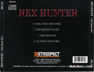 Rex Hunter - Life Goes On (EP) 1994 (2007)