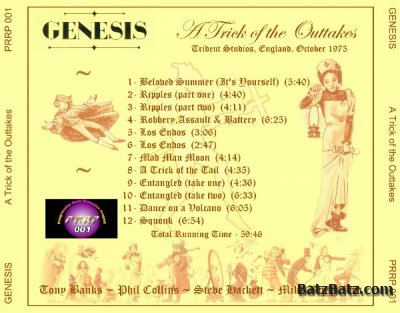 Genesis - A Trick Of The Tail Outtakes 1975 (Bootleg)