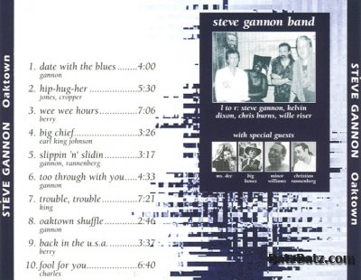 Steve Gannon Band - Oaktown (1992)