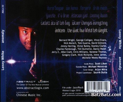 Lenny White - Anomaly (2010) Lossless Lenny White - Anomaly (2010) Lossless