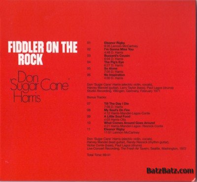 Don ''Sugar Cane'' Harris - Fiddler On The Rock 1971 (2007 Remastered & Expanded) Lossless