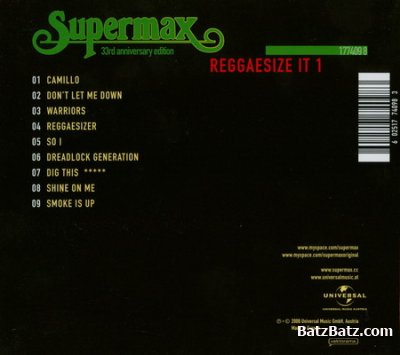 Supermax - The Box 33rd Anniversary Special Edition, Part1 (10D Box) 2009 (Lossless + MP3)