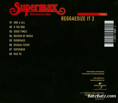 Supermax - The Box 33rd Anniversary Special Edition, Part1 (10D Box) 2009 (Lossless + MP3)