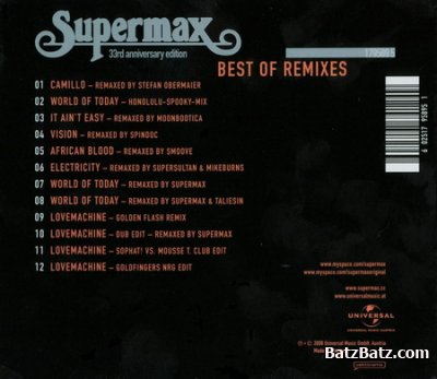 Supermax - The Box 33rd Anniversary Special Edition, Part2 (10D Box) 2009 (Lossless + MP3)