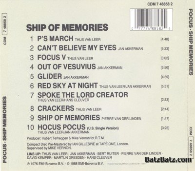 Focus - Ship Of Memories 1976 (1988) Lossless Focus - Ship Of Memories 1976 (1988) Lossless