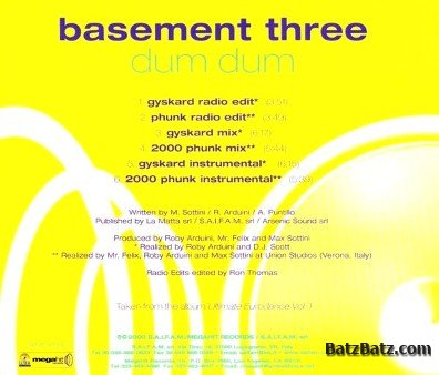 Basement Three - Dum Dum CDM 2000