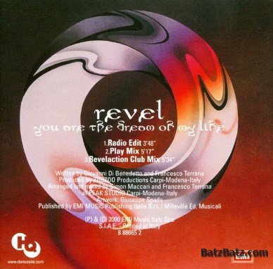 Revel - You Are The Dream Of My Life CDM 2000