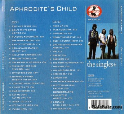 Aphrodite's Child - The Singles+ [2CD] 2003 (Lossless)