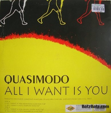 Quasimodo - All I Want Is You (SP)  1994