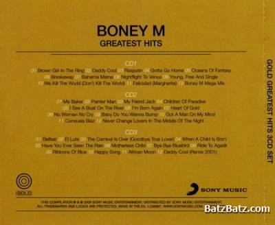 Boney M - Greatest Hits (3CD) 2009 (Lossless + MP3)