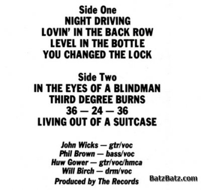 THE RECORDS - A SUNNY AFTERNOON IN WATERLOO 1988