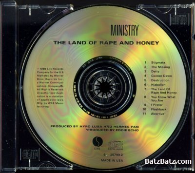 Ministry - The Land of Rape & Honey 1988 (Lossless)