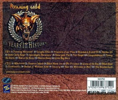 Running Wild - 20 Years In History (2CD) 2003 (Lossless + MP3)