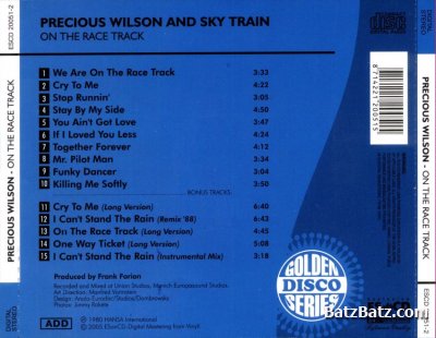 Precious Wilson - On The Race Track 1980 (LOSSLESS)