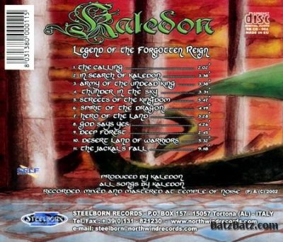 Kaledon - Legend Of The Forgotten Reign - Chapter I: The Destruction (2002) (Lossless)