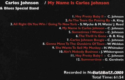 Carlos Johnson - My Name Is Carlos Johnson (2000)