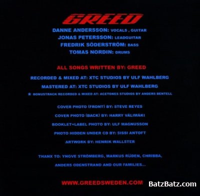 Greed - Burn It Down (2010) (Lossless)