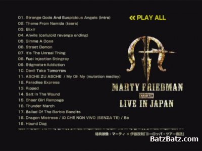 Marty Friedman - Live In Japan (2007)