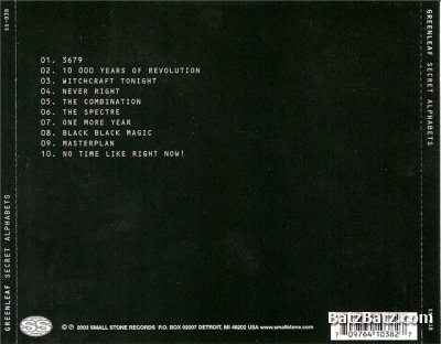 Greenleaf - Secret Alphabets 2003