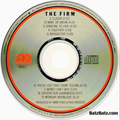 The Firm - The Firm  1985 (Lossless)