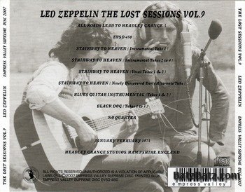 Led Zeppelin - The Lost Sessions Vol.9 2007 (bootleg)