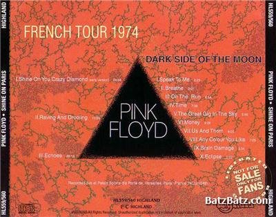 Pink Floyd - Shine On Paris (1974) (Bootleg)