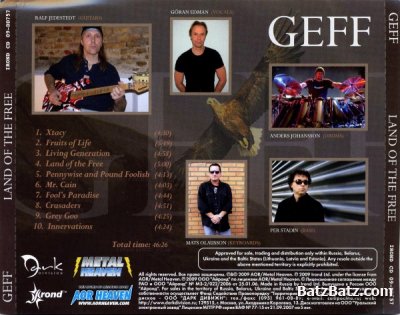 GEFF - Land Of The Free 2009 (lossless)