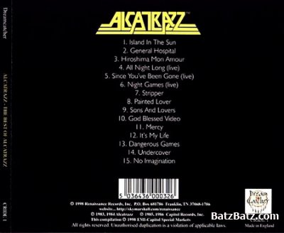 Alcatrazz - The Best Of Alcatrazz (1998) (Lossless)