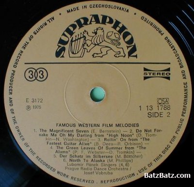 Prague Radio Dance Orchestra / Josef Vobruba - Famous Western Film Melodies 1976