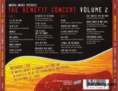 VA - Warren Haynes Presents - The Benefit Concert - Vol.2 (2007)