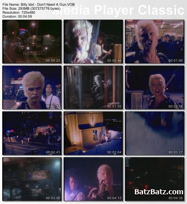 Billy Idol - Don't Need A Gun (VIDEO) 1986