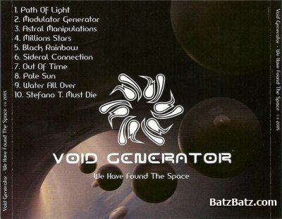 Void Generator - We Have Found the Space 2005 (Lossless + MP3)