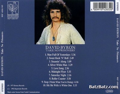 David Byron - Take No Prisoners 1975 (Lossless)