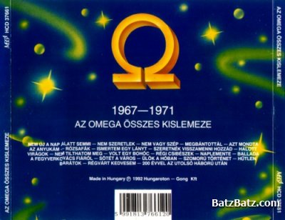 Omega - Az Omega Osszes Kislemeze 1967-1971 (1992)