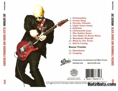 Joe Satriani - Black Swans & Wormhole Wizards 2010 (Limited Edition-Exclusive lossless+mp3)