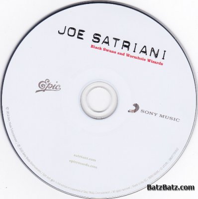 Joe Satriani - Black Swans & Wormhole Wizards 2010 (Limited Edition-Exclusive lossless+mp3)