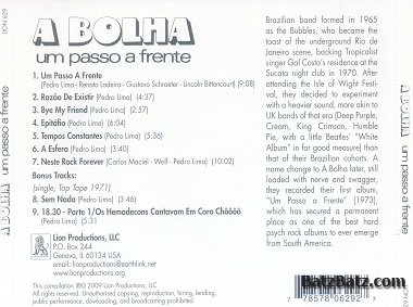 A Bolha - Um Passo a Frente 1973