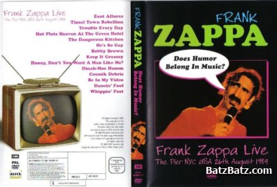 Frank Zappa - Does Humor Belong In Music 1984 (DVDRIP)