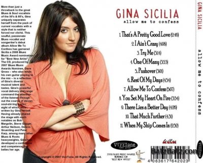 Gina Sicilia - Allow Me To Confess (2007)